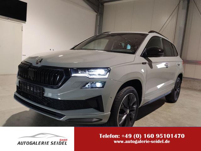 Skoda Karoq - Sportline 2.0 TSI 190 PS 4x4 DSG Navi-Anhängerkupplung-Garantie-LED-Matrix-AppleCarPlay-Android-Auto-ACC-Kessy-2-Zonen-Klimaautomatik-18''Alu
