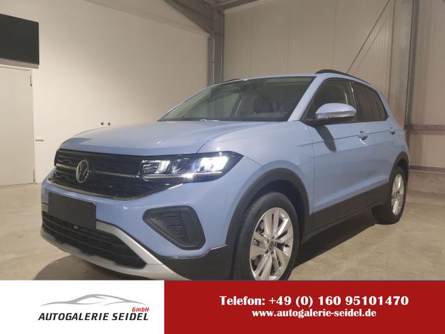 Volkswagen T-Cross - Exclusive 1.5 TSI 150 PS DSG AppleCarPlay-AndroidAuto-LED-Matrix-2-Zonen-Klimaanlage-Rückfahrkamera-Sitzheizung-Keyless-17''Alu-kurzfristig