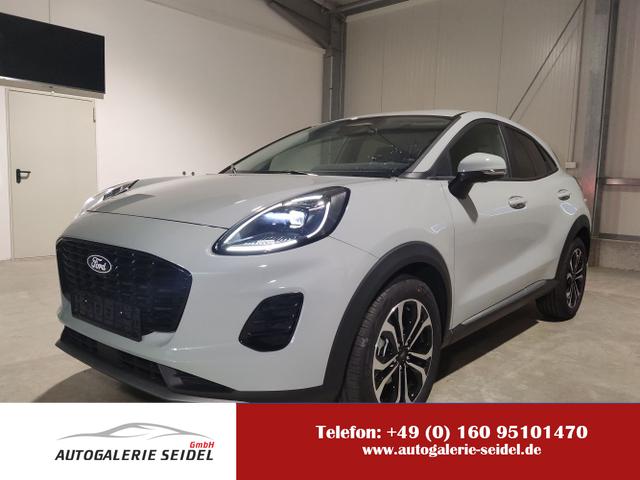 Ford Puma - Titanium 1.0 EcoBoost MHEV 125 PS Navi-AppleCarPlay-AndroidAuto-el.Heckklappe-LED-Tempomat-Winterpaket-2-Zonen-Klimaanlage-17''Alu