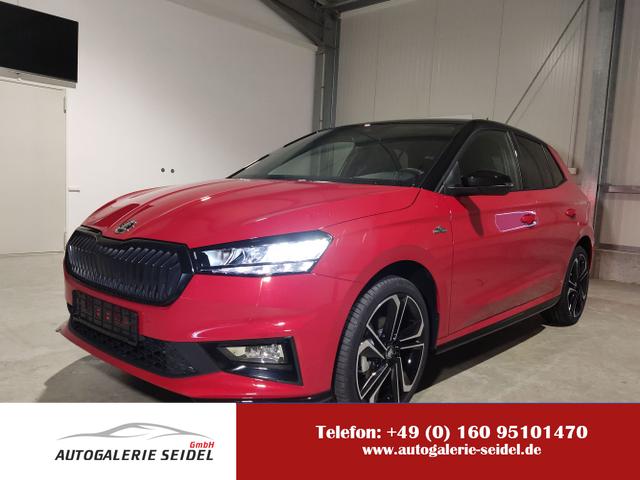 Skoda Fabia - Monte Carlo 1.5 TSI 150 PS DSG-4 Jahre Garantie-Smartlink-DAB-Bluetooth-Klimaautomatik-2xPDC-Keyless-Kamera-SHZ-LED-Tempomat-18''Alu-Sofort