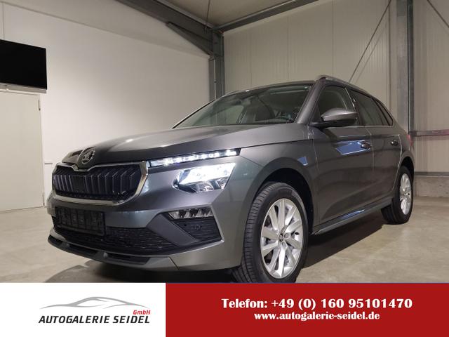 Skoda Kamiq - 130 Jahre Premium Edition 1.5 TSI 150 PS DSG Anhängerkupplung-AppleCarPlay-AndroidAuto-Winterpaket-Alcantara-DAB-Tempomat-Totwinkelassist-Kamera-SunSet-el.Heckklappe-17''Alu