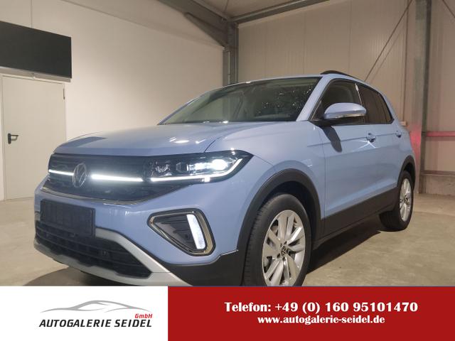 Volkswagen T-Cross - Exclusive 1.5 TSI 150 PS DSG AppleCarPlay-AndroidAuto-LED-Matrix-2-Zonen-Klimaanlage-Rückfahrkamera-Sitzheizung-Keyless-17''Alu-Sofort