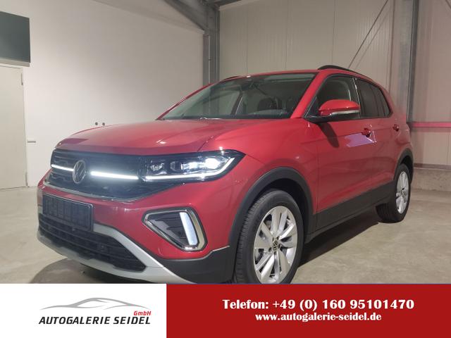 Volkswagen T-Cross - Exclusive 1.0 TSI 116 PS DSG AppleCarPlay-AndroidAuto-LED-Matrix-2xPDC-2-Zonen-Klimaanlage-Rückfahrkamera-Sitzheizung-Keyless-17''Alu-Sofort