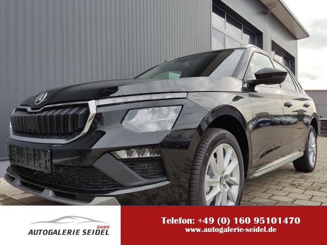 Skoda Kamiq - 130 Jahre Premium Edition 1.5 TSI 150 PS DSG Anhängerkupplung-AppleCarPlay-AndroidAuto-Winterpaket-Alcantara-DAB-Tempomat-Totwinkelassist-Kamera-SunSet-el.Heckklappe-17''Alu