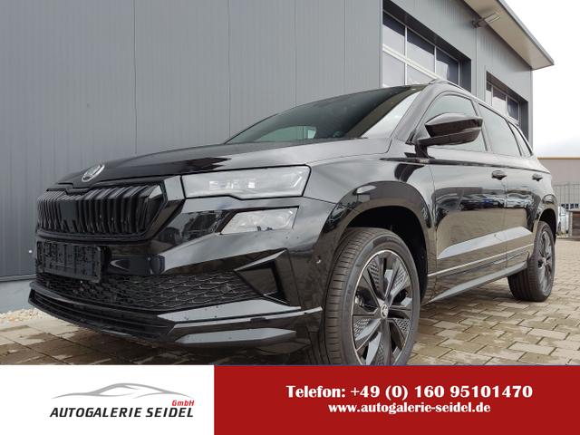 Skoda Karoq - Sportline 1,5 TSI 150 PS DSG Navi-4x Sitzheizung-Canton Sound-Anhängerkupplung-LED-Matrix-AppleCarPlay-Android-Auto-ACC-Kessy-2-Zonen-Klimaautomatik-18''Alu-Sofort