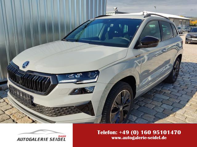 Skoda Karoq - Sportline 2.0 TDI 150 PS 4x4 DSG Navi-Anhängerkupplung-Garantie-LED-Matrix-AppleCarPlay-Android-Auto-ACC-Kessy-2-Zonen-Klimaautomatik-18''Alu-Sofort