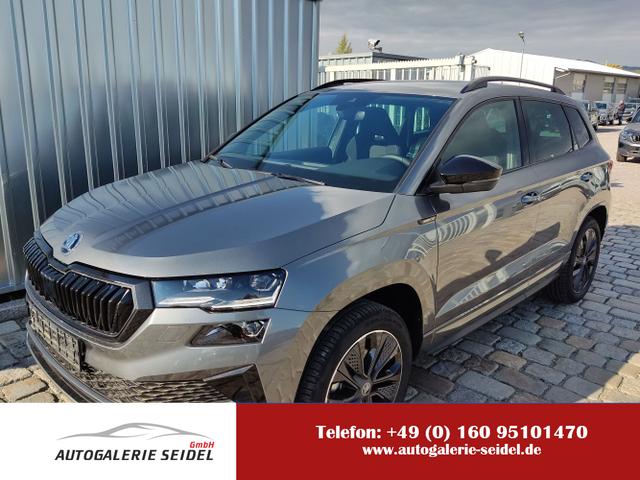 Skoda Karoq - Sportline 2.0 TDI 150 PS 4x4 DSG Navi-Anhängerkupplung-Garantie-LED-Matrix-AppleCarPlay-Android-Auto-ACC-Kessy-2-Zonen-Klimaautomatik-18''Alu-Sofort