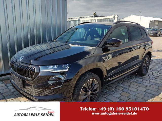 Skoda Karoq - Sportline 2.0 TSI 190 PS 4x4 DSG Navi-Anhängerkupplung-Garantie-LED-Matrix-AppleCarPlay-Android-Auto-ACC-Kessy-2-Zonen-Klimaautomatik-18''Alu-Sofort