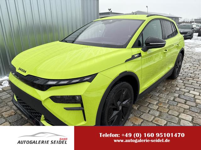 Skoda Elroq - RS 84 250 KW (340 PS)-4x4 Anhängerkupplung-Wärmepumpe-beheizte Frontscheibe-4x Sitzheizung-Sofort