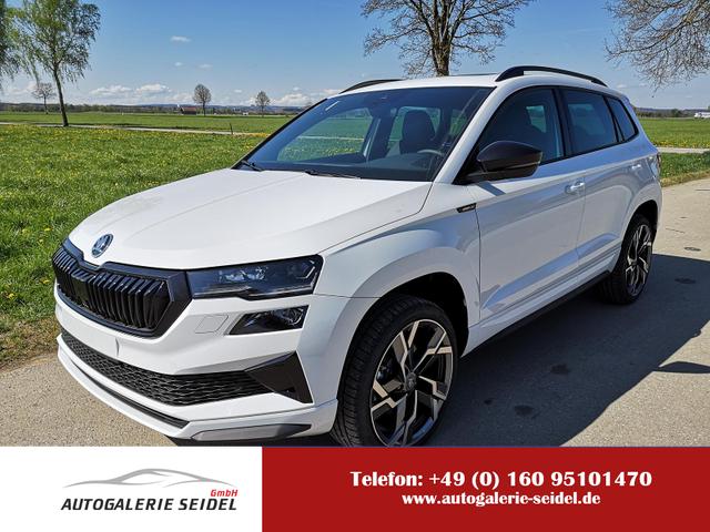 Skoda Karoq - Sportline 1.5TSI DSG AHK Matrix Leder 19 Zoll
