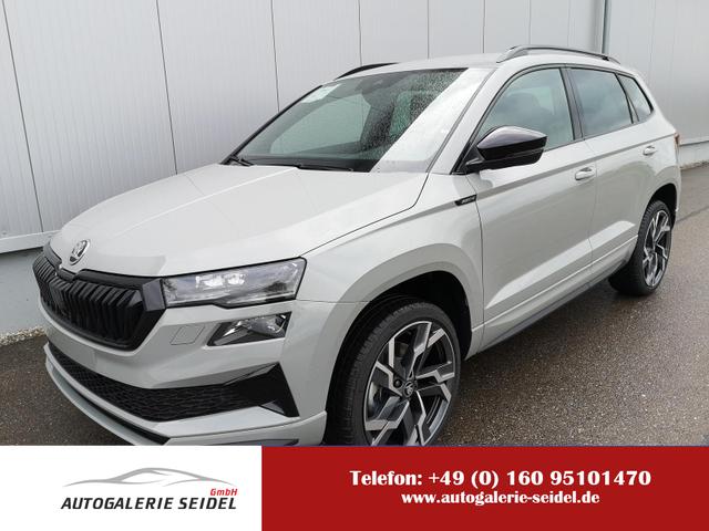 Skoda Karoq - Sportline 2.0TDI DSG AHK Matrix Leder 19 Zoll