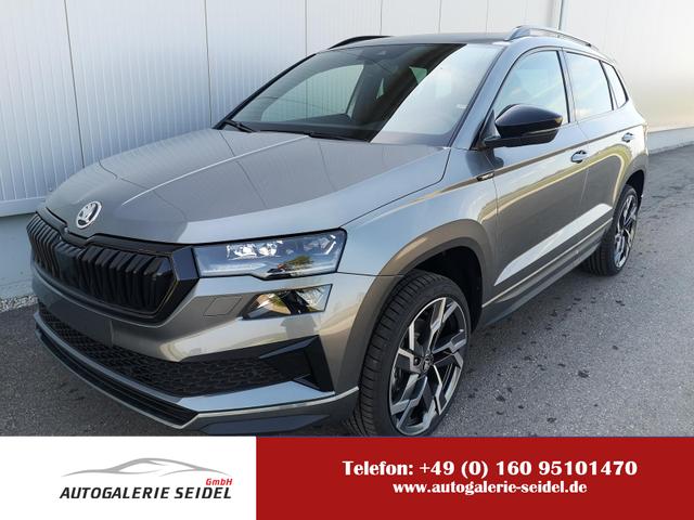 Skoda Karoq - Sportline 2.0TDI DSG 4x4 AHK Matrix Pano Sound Leder 19 Zoll