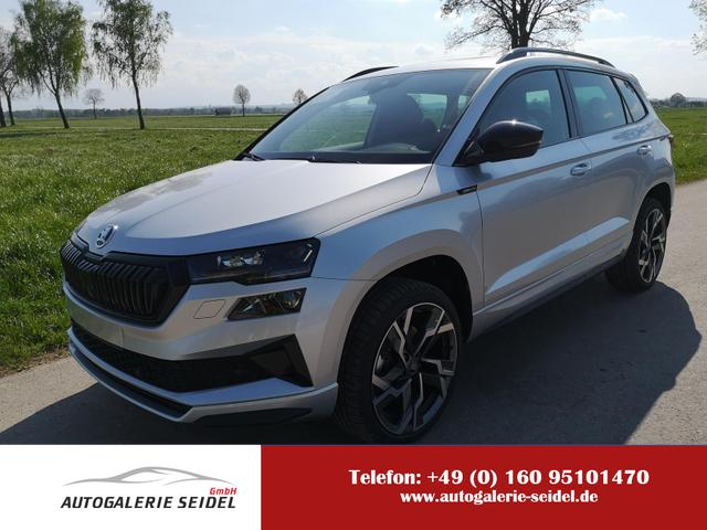 Skoda Karoq - Sportline 2.0TDI DSG AHK Matrix Pano Sound Leder 19 Zoll