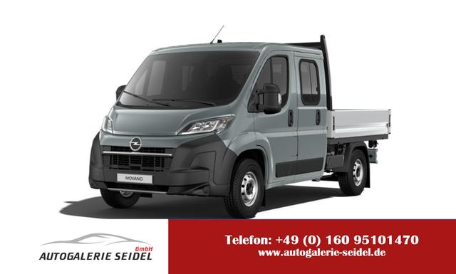 Opel Movano - Pritschenwagen Doppelkabine L3 3.5t verstärkt 2.2 BlueHDi 180 8-