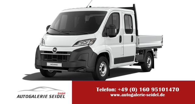 Opel Movano - Pritschenwagen Doppelkabine L3 3.5t verstärkt 2.2 BlueHDi 180 8-