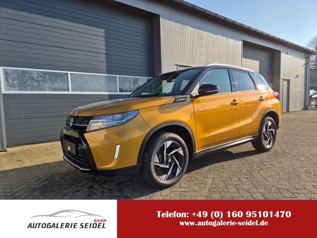 Suzuki Vitara - 1.4 Boosterjet 129PS Hybrid Comfort+ Teilleder mit Alcantara Navi Klimaautomatik Sitzheizung ACC PDC v+h Rückf.Kamera Suzuki-Radio Apple CarPlay Android Auto Touchscreen 2xKeyless 17-LM