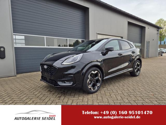 Ford Puma - ST-Line X 1.0 EcoBoost Hybrid 125PS NEUES MODELL 360°Kamera AbstandsTempomat el.Heckklappe Premium Leder (Sensico) B+O-Sound Klimaautomatik Sitzheizung Lenkradheizung Frontscheibe beheizb. Ford-Navi SYNC4 Bluetooth Apple CarPlay Android Auto PDC v+
