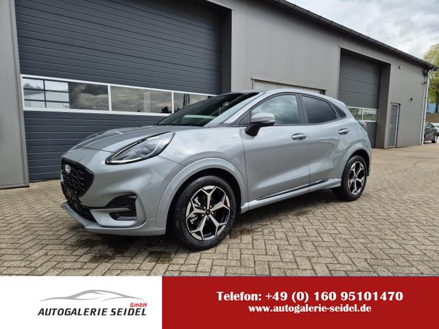 Ford Puma - ST-Line 1.0 EcoBoost Hybrid 125PS Automatik NEUES MODELL Klimaautomatik Sitzheizung Lenkradheizung Frontscheibe beheizb. Ford-Navi SYNC4 Bluetooth Apple CarPlay Android Auto Rückf.Kamera PDC 17-LM