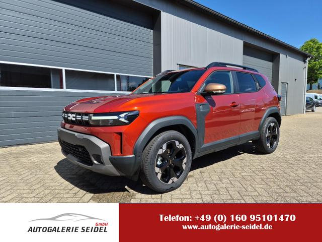 Dacia Duster - Extreme Hybrid 140PS Automatik 1.6 SCE Lenkradheizung Sitzheizung 4x Kamera elektr.Parkbremse Teil-Leder Klimaautomatik Frontscheibe beh. Bluetooth Apple Carplay Android Auto PDC v+h 2xKeyless 18-LM