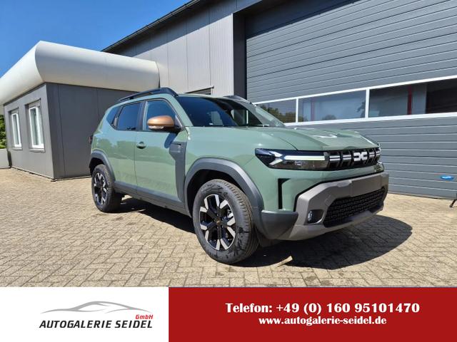 Dacia Duster - Extreme Hybrid 140PS Automatik 1.6 SCE Lenkradheizung Sitzheizung elektr.Parkbremse Teil-Leder Klimaautomatik PDC Rückf.kamera Bluetooth Apple Carplay Android Auto 2xKeyless 17-LM
