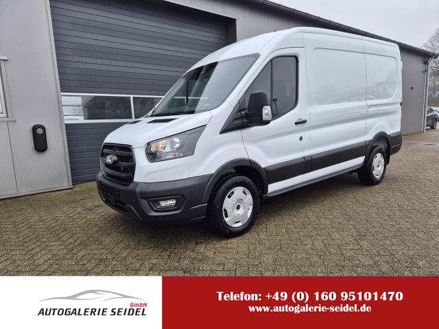Ford Transit - L2H2 2.0 EcoBlue 130PS Trend 3,5t 3-Sitzer AHK Sitzheizung Lenkradheizung Frontscheibe beheizb. Klimaautomatik Bluetooth DAB Apple CarPlay Android Auto PDC v+h Rückf.Kamera Tempomat