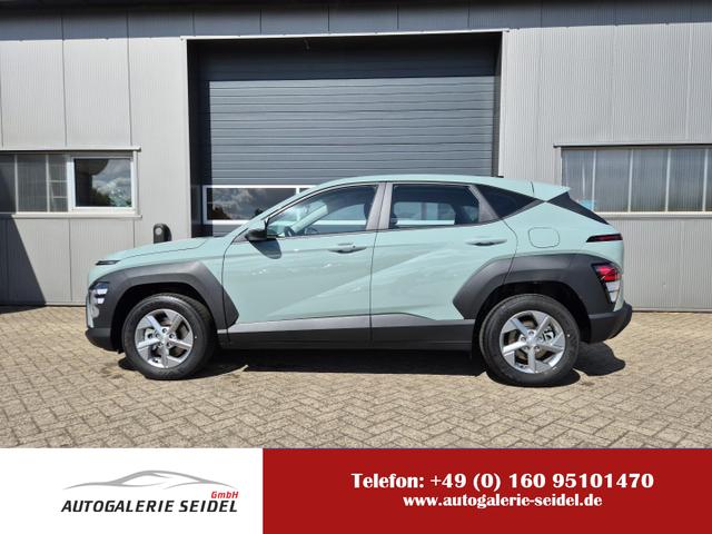 Hyundai KONA - Select 1.6 GDI 129PS Hybrid Automatik MY2025 Voll-LED Klimaautomatik Navi Rückf.Kamera PDC v+h 12,3"-Touchscreen DAB+ Apple CarPlay Android Auto Tempomat 16-LM