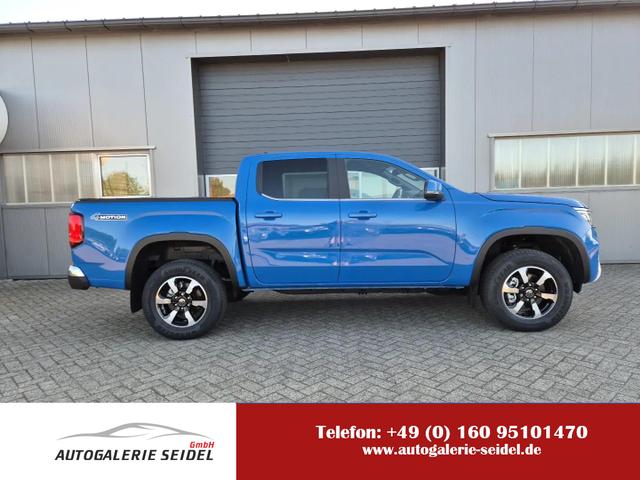 Volkswagen Amarok - Style DoKa 3.0 TDI 240PS 4x4 Automatik Laderaumabdeckung Navi Lenkradheizung Frontscheibe beheizb. Sitzheizung AHK Rückf.Kamera ACC Klimaautomatik PDC v+h Apple Carplay Android Auto 2xKeyless 18"LM