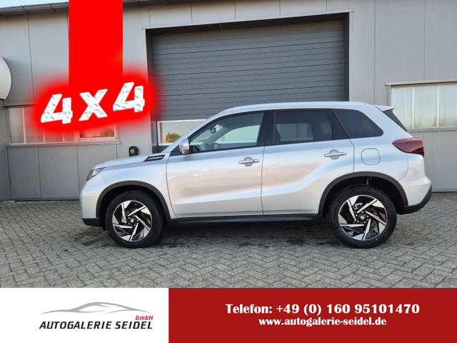 Suzuki Vitara - Comfort+ 129PS MHEV 4x4 ALLGRIP 1.4 Boosterjet Allrad Teilleder mit Alcantara Navi Klimaautomatik Sitzheizung ACC PDC v+h Rückf.Kamera Suzuki-Radio Apple CarPlay Android Auto Touchscreen 2xKeyless 17-LM