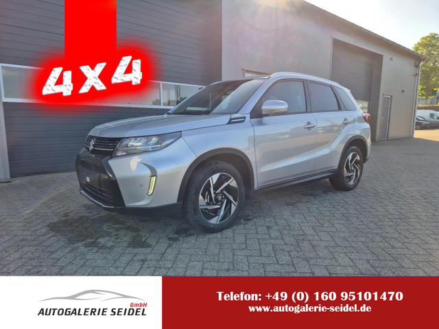 Suzuki Vitara - Comfort+ 129PS MHEV 4x4 ALLGRIP 1.4 Boosterjet Allrad Teilleder mit Alcantara Navi Klimaautomatik Sitzheizung ACC PDC v+h Rückf.Kamera Suzuki-Radio Apple CarPlay Android Auto Touchscreen 2xKeyless 17-LM