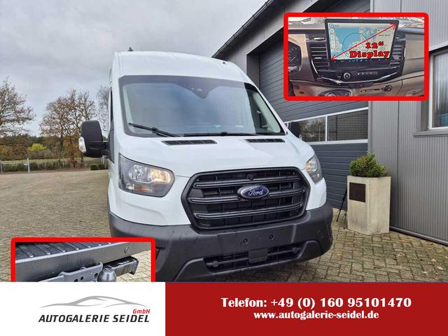 Ford Transit - 350 L4H3 2.0 EcoBlue 130PS Trend Heckantrieb 3,5t 2-Sitzer AHK Sitzheizung Frontscheibe beheizb. Klimaautomatik Navi PDC v+h Bluetooth DAB Apple CarPlay Android Auto Tempomat Ganzj.Reifen