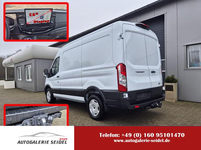 Ford Transit - L2H2 2.0 EcoBlue 165PS Trend Heckantrieb 3,5t 2-Sitzer AHK Sitzheizung Lenkradheizung Frontscheibe beheizb. Klimaautomatik PDC v+h Rückf.Kamera Bluetooth DAB Apple CarPlay Android Auto Tempomat Ganzj.Reifen
