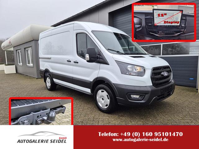 Ford Transit - L2H2 2.0 EcoBlue 130PS Trend 3,5t 3-Sitzer AHK Sitzheizung Lenkradheizung Frontscheibe beheizb. Klimaautomatik Bluetooth DAB Apple CarPlay Android Auto PDC v+h Rückf.Kamera Tempomat