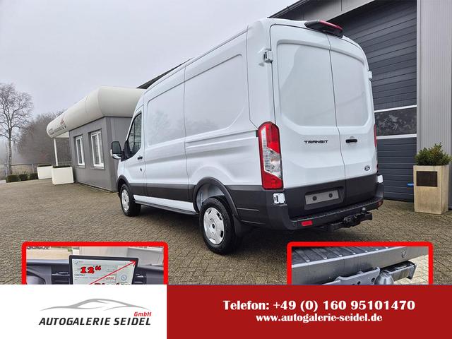 Ford Transit - L2H2 2.0 EcoBlue 130PS Trend 3,5t 3-Sitzer AHK Sitzheizung Lenkradheizung Frontscheibe beheizb. Klimaautomatik Bluetooth DAB Apple CarPlay Android Auto PDC v+h Rückf.Kamera Tempomat