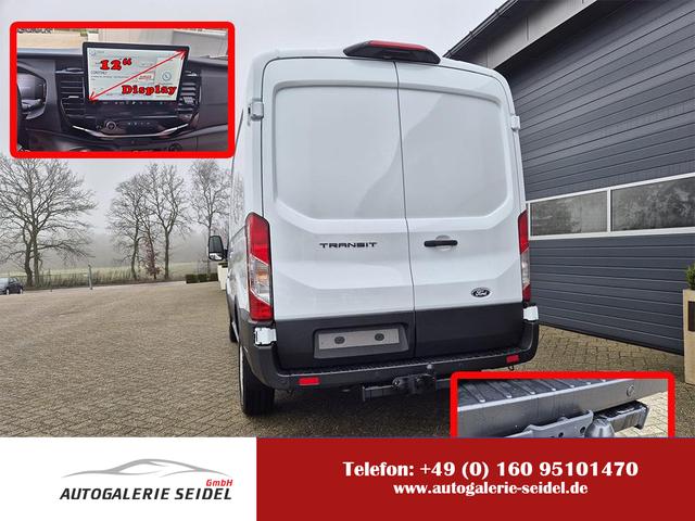 Ford Transit - L2H2 2.0 EcoBlue 130PS Trend 3,5t 3-Sitzer AHK Sitzheizung Lenkradheizung Frontscheibe beheizb. Klimaautomatik PDC v+h Rückf.Kamera Bluetooth DAB Apple CarPlay Android Auto Tempomat Ganzj.Reifen