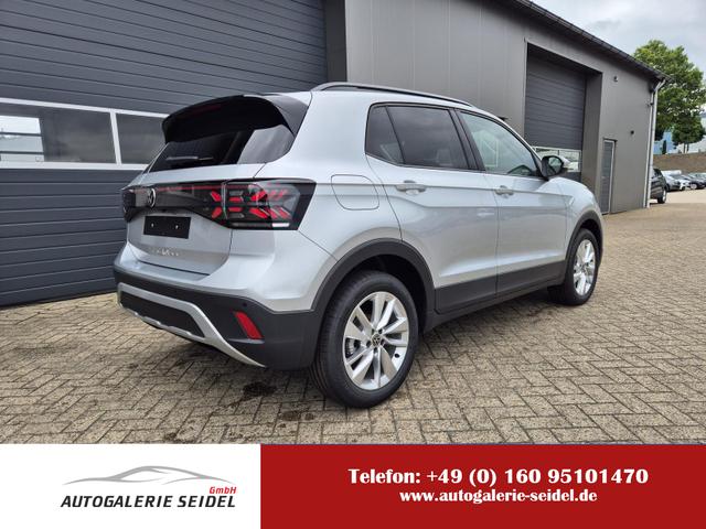 Volkswagen T-Cross - 1.0 TSI 116PS DSG Life LED-Matrix-Scheinwerfer Klimaautomatik Sitzheizung PDC Rückf.Kamera 17-LM abged.Scheiben 2xKeyless DAB+ Bluetooth Touchscreen Apple CarPlay Android Auto