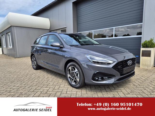 Hyundai i30 Kombi - 1.0 T-GDI 100PS Automatik AbstandsTempomat Toter-Winkel-Assistent Sitzheizung Lenkradheizung Klimaautomatik Navi 10,25"-Touchscreen DAB+ wireless Apple CarPlay + Android Auto PDC v+h Rückf.Kamera 16-LM