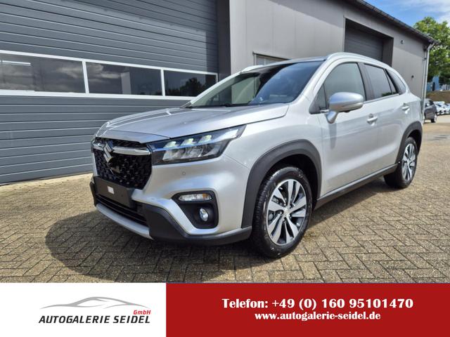 Suzuki S-Cross - Comfort+ 129PS MHEV 4x4 ALLGRIP 1.4 Boosterjet Teil-Leder Navi Klimaautomatik Sitzheizung ACC PDC v+h Rückf.Kamera Suzuki-Radio Apple CarPlay Android Auto Touchscreen 2xKeyless 17-LM