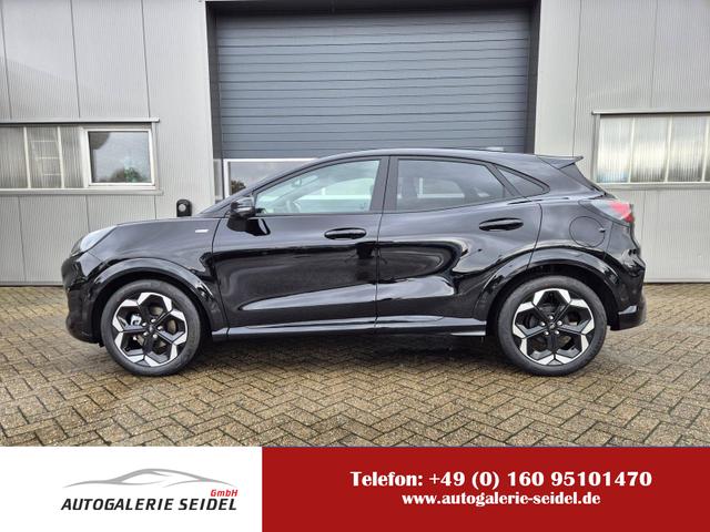 Ford Puma - ST-Line X 1.0 EcoBoost Hybrid 125PS Automatik NEUES MODELL 360°Kamera AbstandsTempomat el.Heckklappe Premium Leder (Sensico) B+O-Sound Klimaautomatik Sitzheizung Lenkradheizung Frontscheibe beheizb. Ford-Navi SYNC4 Bluetooth Apple CarPlay Android A