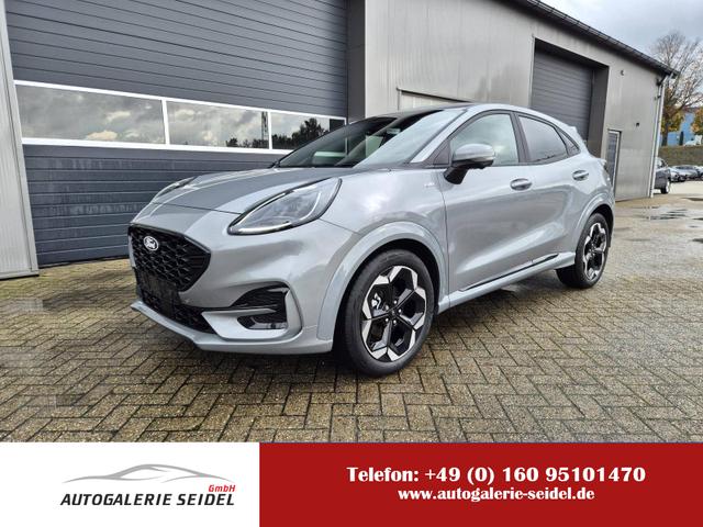 Ford Puma - ST-Line X 1.0 EcoBoost Hybrid 125PS Automatik NEUES MODELL 360°Kamera AbstandsTempomat el.Heckklappe Premium Leder (Sensico) B+O-Sound Klimaautomatik Sitzheizung Lenkradheizung Frontscheibe beheizb. Ford-Navi SYNC4 Bluetooth Apple CarPlay Android A