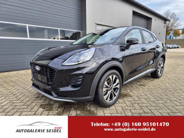 Ford Puma - Titanium 1.0 EcoBoost Hybrid 125PS Automatik Klimaautomatik Sitzheizung Lenkradheizung Frontscheibe beheizb. LED-Scheinwerfer Ford-Navi SYNC4 Bluetooth Apple CarPlay Android Auto PDC 17-LM
