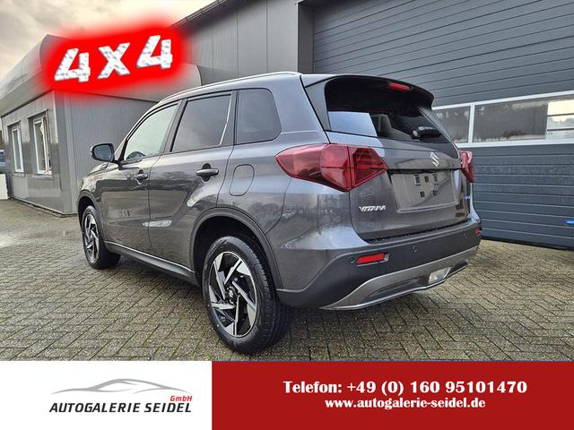 Suzuki Vitara - Comfort+ 110PS Automatik MHEV 4x4 ALLGRIP 1.4 Boosterjet Allrad Teilleder Navi Klimaautomatik Sitzheizung ACC PDC v+h Rückf.Kamera Suzuki-Radio Apple CarPlay Android Auto Touchscreen 2xKeyless 17-LM