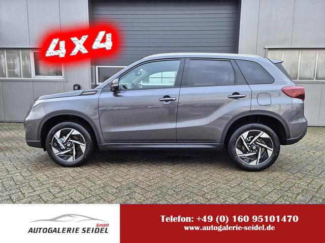 Suzuki Vitara - Comfort+ 110PS Automatik MHEV 4x4 ALLGRIP 1.4 Boosterjet Allrad Teilleder Navi Klimaautomatik Sitzheizung ACC PDC v+h Rückf.Kamera Suzuki-Radio Apple CarPlay Android Auto Touchscreen 2xKeyless 17-LM