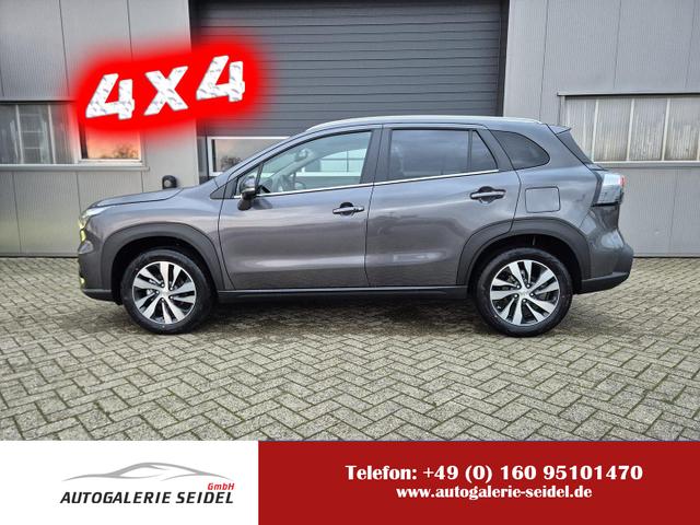 Suzuki S-Cross - Comfort+ 110PS Automatik MHEV 4x4 ALLGRIP 1.4 Boosterjet Allrad Teilleder Navi Klimaautomatik Sitzheizung ACC PDC v+h 4x Kamera Suzuki-Radio Apple CarPlay Android Auto Touchscreen 2xKeyless 17-LM