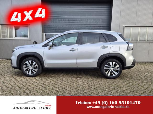 Suzuki S-Cross - Comfort+ 110PS Automatik MHEV 4x4 ALLGRIP 1.4 Boosterjet Allrad Teilleder Navi Klimaautomatik Sitzheizung ACC PDC v+h 4x Kamera Suzuki-Radio Apple CarPlay Android Auto Touchscreen 2xKeyless 17-LM