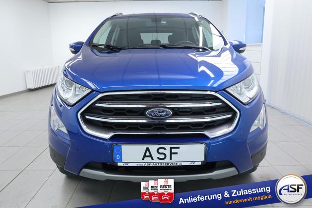 Ford EcoSport Titanium #CD #Navi #Winter-P. #Einparkhilfe vo +hi #Klimaautomatik 