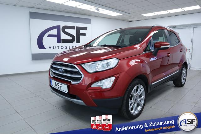 Ford EcoSport - Titanium #Alarmanlage #Winter-P. #KeyFree #Schiebedach #Schaltwippen