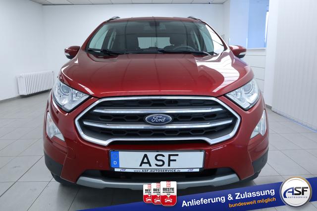 Ford EcoSport Titanium #Alarmanlage #Winter-P. #KeyFree #Schiebedach #Schaltwippen 