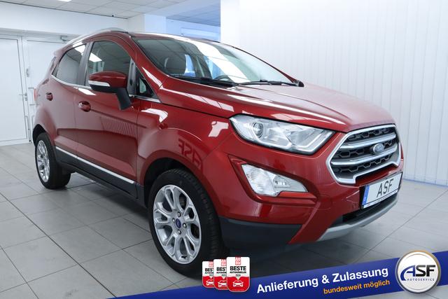 Ford EcoSport Titanium #Alarmanlage #Winter-P. #KeyFree #Schiebedach #Schaltwippen 