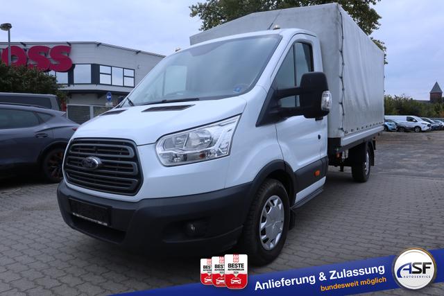 Ford Transit - L3 Pritsche Plane/Spriegel #Navi #Beheizbare Frontscheibe #Klima #Standheizung #Bluetooth #Sitzheizung
