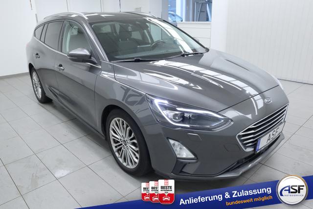 Ford Focus Turnier Titanium #el. Heckklappe #LED-Scheinwerfer #ACC #Toter-Winkel-Assist. #Winter-P. #Schaltwippen 